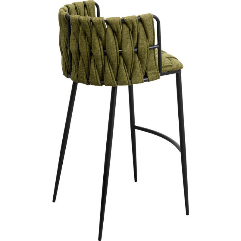 Bar Chair Saluti Dark Green 77cm